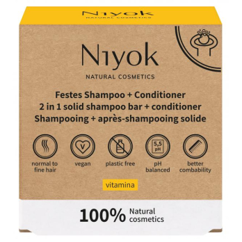 Festes Shampoo & Conditioner Vitamina, Niyok