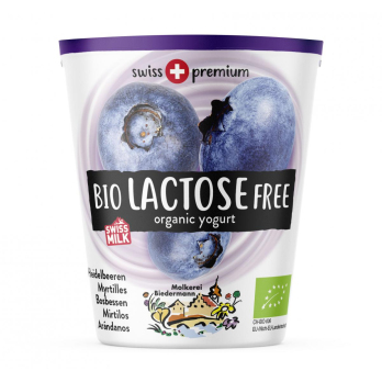 Lactosefreier Joghurt Heidelbeere